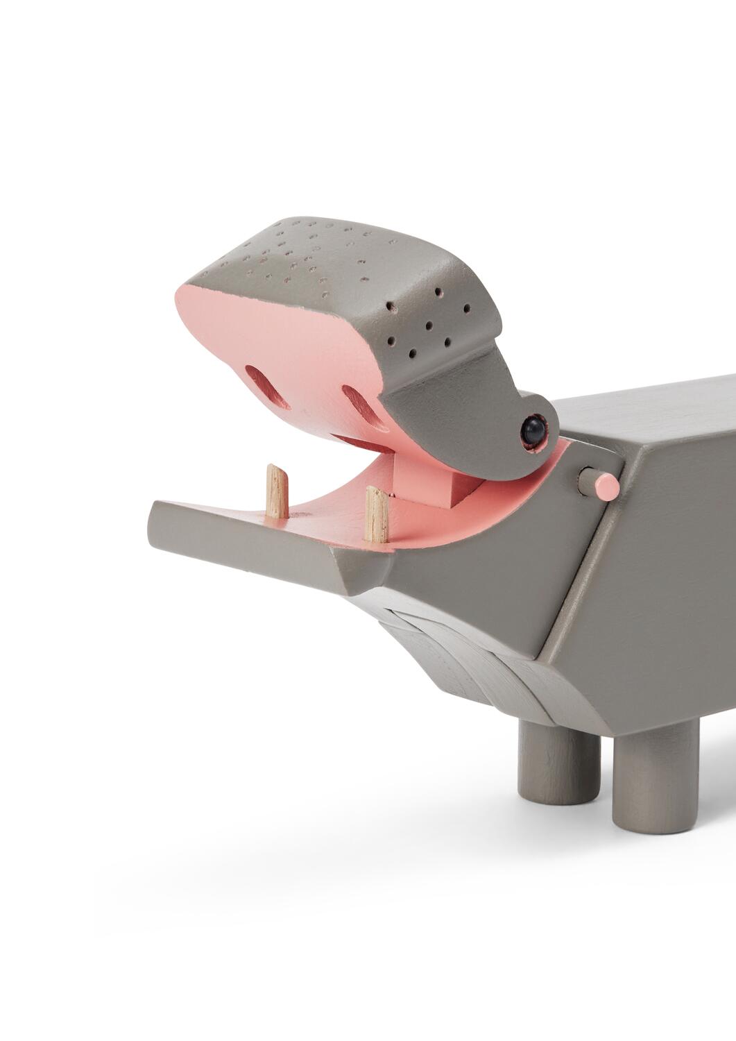 Liliput flodhest - grå